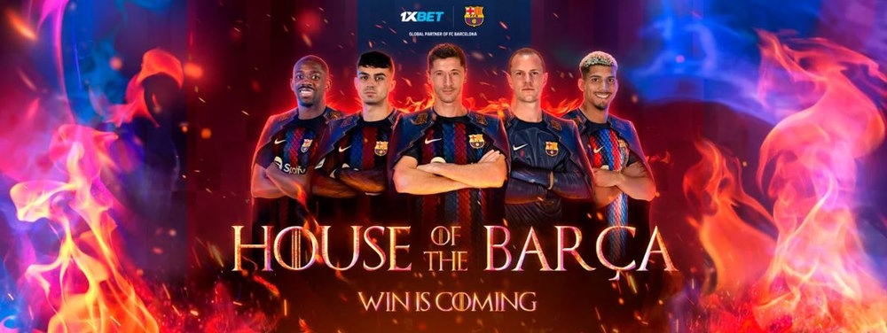 1xbet house of the barca promo